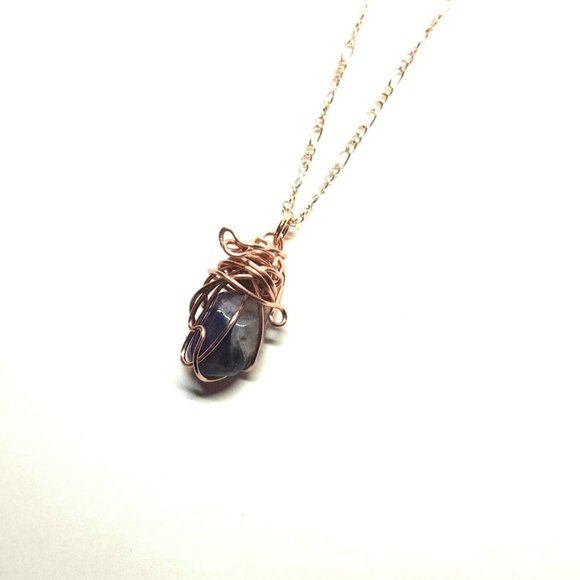 Dream Amethyst Crystal Healing Necklace - Picture 2 of 7